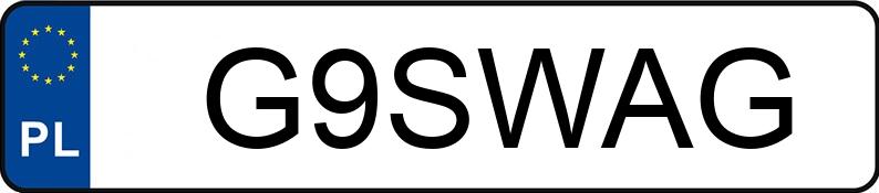 Numer rejestracyjny G9SWAG posiada AUDI A8 Quattro 55 TFSI MR`22 E6d D5 Tiptronic