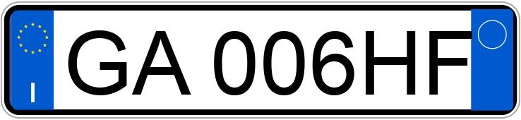 Numer rejestracyjny GA006HF posiada FIAT 500X Numer rejestracyjny GA006HF posiada FIAT 500X