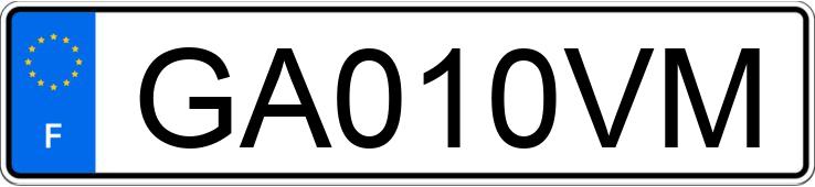 Numer rejestracyjny GA010VM posiada FORD KUGA III