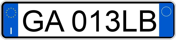 Numer rejestracyjny GA013LB posiada VOLKSWAGEN Caravelle 6a 15-24