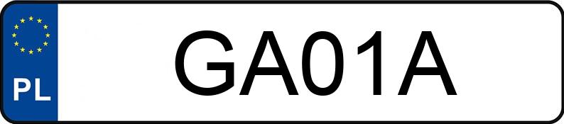 Numer rejestracyjny GA 01A posiada LAND ROVER 109 SERIA III - GA01A Numer rejestracyjny GA 01A posiada LAND ROVER 109 SERIA III - GA01A