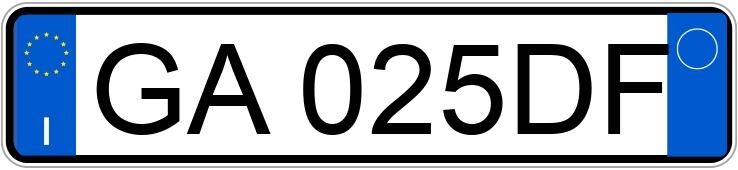 Numer rejestracyjny GA025DF posiada PEUGEOT 308