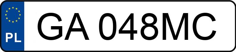 Numer rejestracyjny GA 048MC posiada PEUGEOT 3008 2.0 HDI MR`17 E6 Crossway 150 S&S - GA048MC