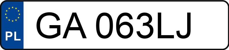 Numer rejestracyjny GA 063LJ posiada MERCEDES-BENZ CLA 200 - GA063LJ