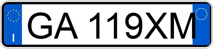 Numer rejestracyjny GA119XM posiada AUDI Q2 Numer rejestracyjny GA119XM posiada AUDI Q2