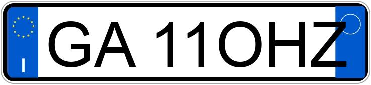 Numer rejestracyjny GA11OHZ posiada audi q2