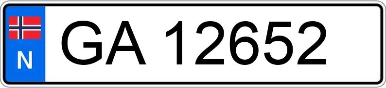 Numer rejestracyjny GA12652 posiada IVECO Forveda, UAB Numer rejestracyjny GA12652 posiada IVECO Forveda, UAB