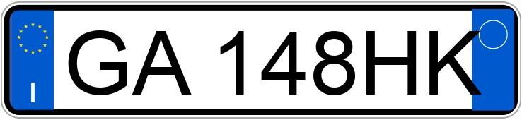 Numer rejestracyjny GA148HK posiada MAZDA CX-30