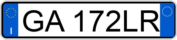 Numer rejestracyjny GA172LR posiada AUDI Q5 2a serie