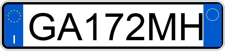 Numer rejestracyjny GA172MH posiada TOYOTA TOYOTA AYGO