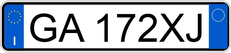 Numer rejestracyjny GA172XJ posiada MAZDA CX-30