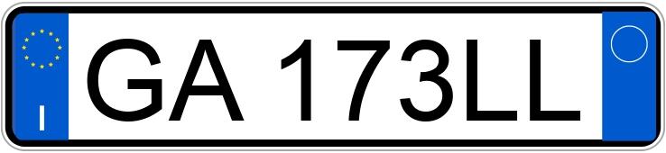 Numer rejestracyjny GA173LL posiada MAZDA CX-30