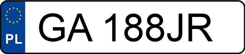 Numer rejestracyjny GA 188JR posiada HYUNDAI I30 - GA188JR