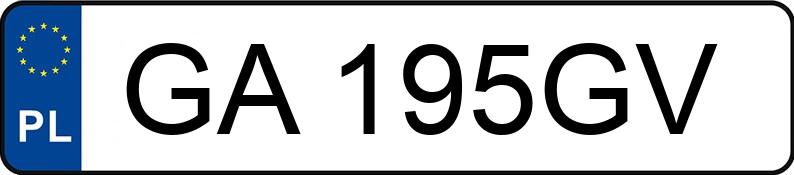 Numer rejestracyjny GA 195GV posiada VOLKSWAGEN GOLF IV 1.9 TDI - GA195GV Numer rejestracyjny GA 195GV posiada VOLKSWAGEN GOLF IV 1.9 TDI - GA195GV