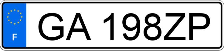 Numer rejestracyjny GA198ZP posiada MERCEDES CLASSE SL SL 600 ROADSTER Numer rejestracyjny GA198ZP posiada MERCEDES CLASSE SL SL 600 ROADSTER