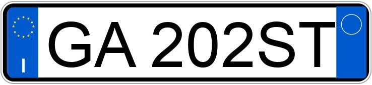 Numer rejestracyjny GA202ST posiada KIA Ceed