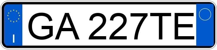 Numer rejestracyjny GA227TE posiada NISSAN Qashqai 2a serie Numer rejestracyjny GA227TE posiada NISSAN Qashqai 2a serie