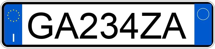 Numer rejestracyjny GA234ZA posiada MERCEDES Vito 4as.