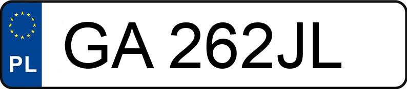 Numer rejestracyjny GA 262JL posiada HYUNDAI I40 - GA262JL Numer rejestracyjny GA 262JL posiada HYUNDAI I40 - GA262JL