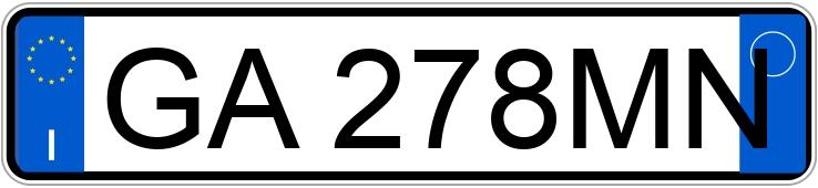 Numer rejestracyjny GA278MN posiada BMW X4 Numer rejestracyjny GA278MN posiada BMW X4