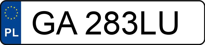 Numer rejestracyjny GA 283LU posiada SKODA Octavia IV 1.5 mHEV MR`25 E6d Sportline - GA283LU