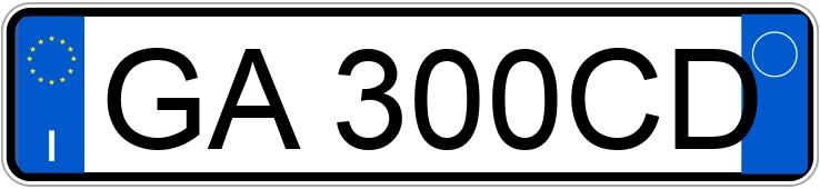 Numer rejestracyjny GA300CD posiada TESLA Model 3 Numer rejestracyjny GA300CD posiada TESLA Model 3