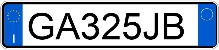 Numer rejestracyjny GA325JB posiada FORD Kuga 3a serie Numer rejestracyjny GA325JB posiada FORD Kuga 3a serie