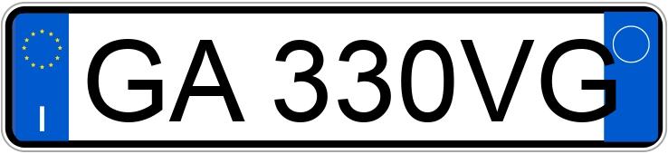 Numer rejestracyjny GA330VG posiada SUZUKI Vitara