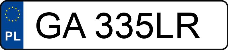 Numer rejestracyjny GA 335LR posiada BMW X5 MR`23 E6d G05 xDrive40i M Sport Step - GA335LR