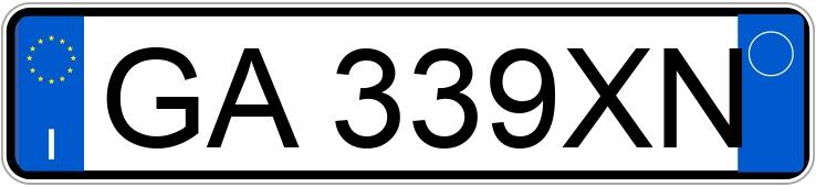 Numer rejestracyjny GA339XN posiada NISSAN Micra 5a serie