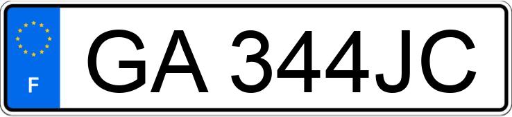 Numer rejestracyjny GA344JC posiada NISSAN LEAF