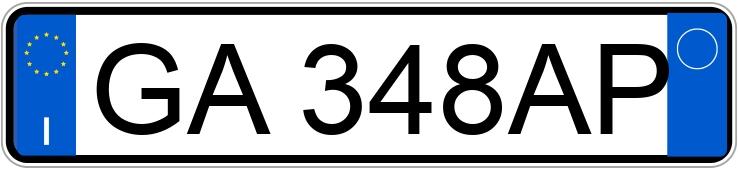 Numer rejestracyjny GA348AP posiada JEEP Compass 2a serie