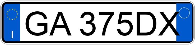 Numer rejestracyjny GA375DX posiada RENAULT Twingo 3a serie Numer rejestracyjny GA375DX posiada RENAULT Twingo 3a serie