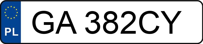 Numer rejestracyjny GA 382CY posiada SUZUKI IGNIS - GA382CY Numer rejestracyjny GA 382CY posiada SUZUKI IGNIS - GA382CY