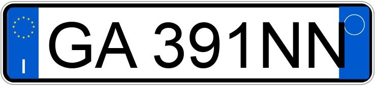 Numer rejestracyjny GA391NN posiada LANCIA Ypsilon 3a serie Numer rejestracyjny GA391NN posiada LANCIA Ypsilon 3a serie