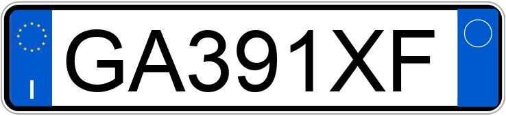 Numer rejestracyjny GA391XF posiada FIAT 500L Numer rejestracyjny GA391XF posiada FIAT 500L