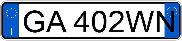 Numer rejestracyjny GA402WN posiada HYUNDAI i10 3a serie