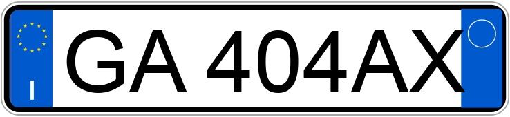 Numer rejestracyjny GA404AX posiada PEUGEOT Partner 3a serie