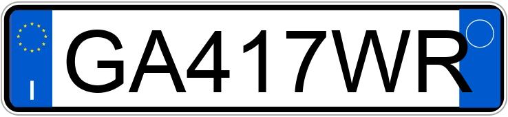 Numer rejestracyjny GA417WR posiada VOLKSWAGEN Touareg 3a serie Numer rejestracyjny GA417WR posiada VOLKSWAGEN Touareg 3a serie