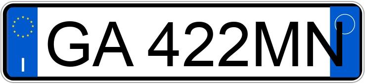 Numer rejestracyjny GA422MN posiada JEEP Compass 2a serie Numer rejestracyjny GA422MN posiada JEEP Compass 2a serie