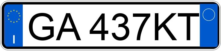 Numer rejestracyjny GA437KT posiada JEEP Compass 2a serie Numer rejestracyjny GA437KT posiada JEEP Compass 2a serie