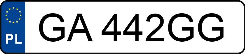 Numer rejestracyjny GA 442GG posiada PEUGEOT 207 - GA442GG Numer rejestracyjny GA 442GG posiada PEUGEOT 207 - GA442GG