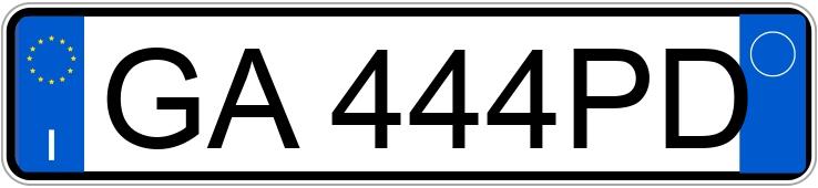 Numer rejestracyjny GA444PD posiada MERCEDES Classe A Numer rejestracyjny GA444PD posiada MERCEDES Classe A