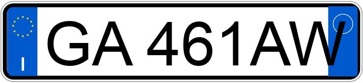 Numer rejestracyjny GA461AW posiada FORD Fiesta 7a serie