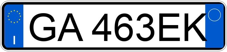 Numer rejestracyjny GA463EK posiada VOLVO V90 CC