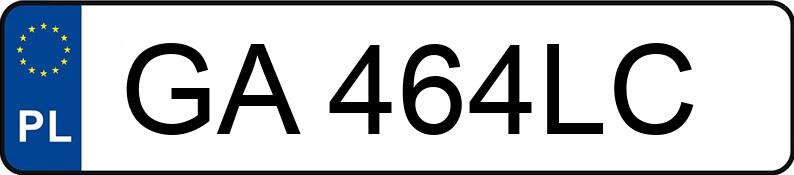 Numer rejestracyjny GA 464LC posiada SKODA Superb III 2.0 TDI MR`20 E6d Style - GA464LC Numer rejestracyjny GA 464LC posiada SKODA Superb III 2.0 TDI MR`20 E6d Style - GA464LC