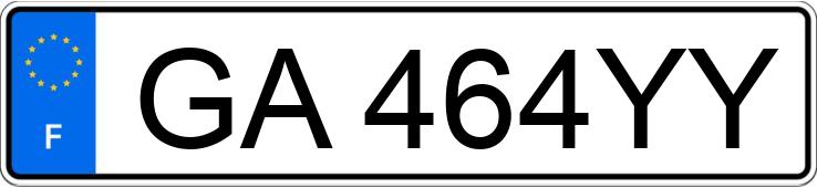 Numer rejestracyjny GA464YY posiada PEUGEOT 3008