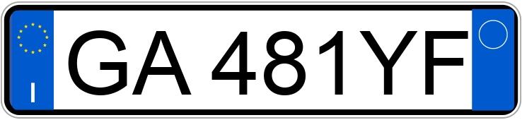 Numer rejestracyjny GA481YF posiada MAZDA CX-30 Numer rejestracyjny GA481YF posiada MAZDA CX-30