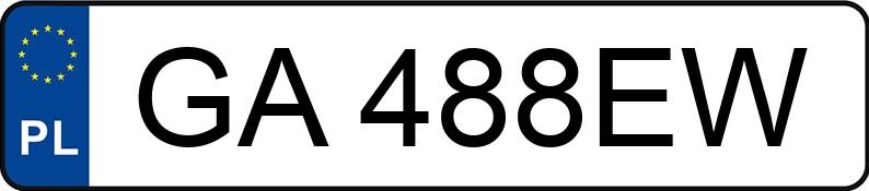 Numer rejestracyjny GA 488EW posiada JEEP Grand Cherokee III 3.0 CRD MR`07 E4 Overland - GA488EW Numer rejestracyjny GA 488EW posiada JEEP Grand Cherokee III 3.0 CRD MR`07 E4 Overland - GA488EW