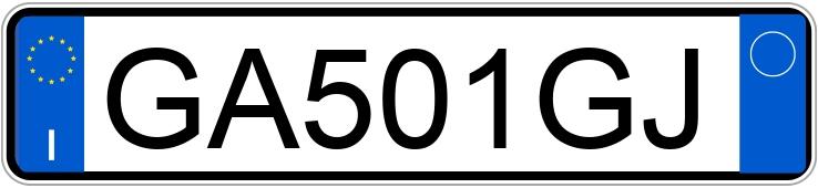 Numer rejestracyjny GA501GJ posiada MERCEDES Classe A